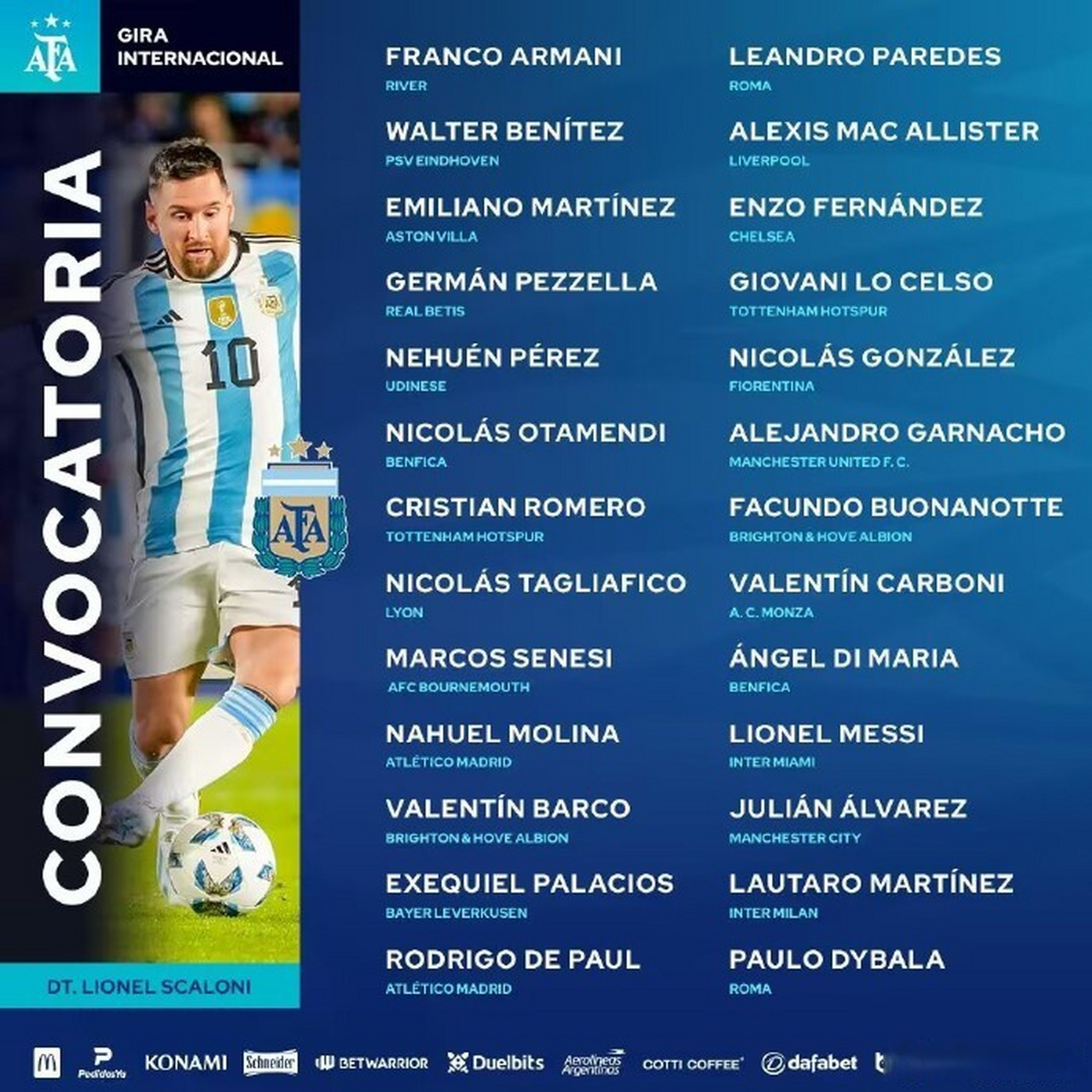 梅西领衔阿根廷备战国际赛事，冲刺胜利的简单介绍